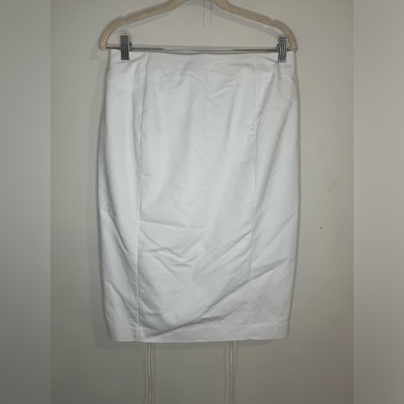 Prabal Gurung By Lane Bryant Lace Up Festival Fairycore Women 12 White Skirt - Picture 2 of 9